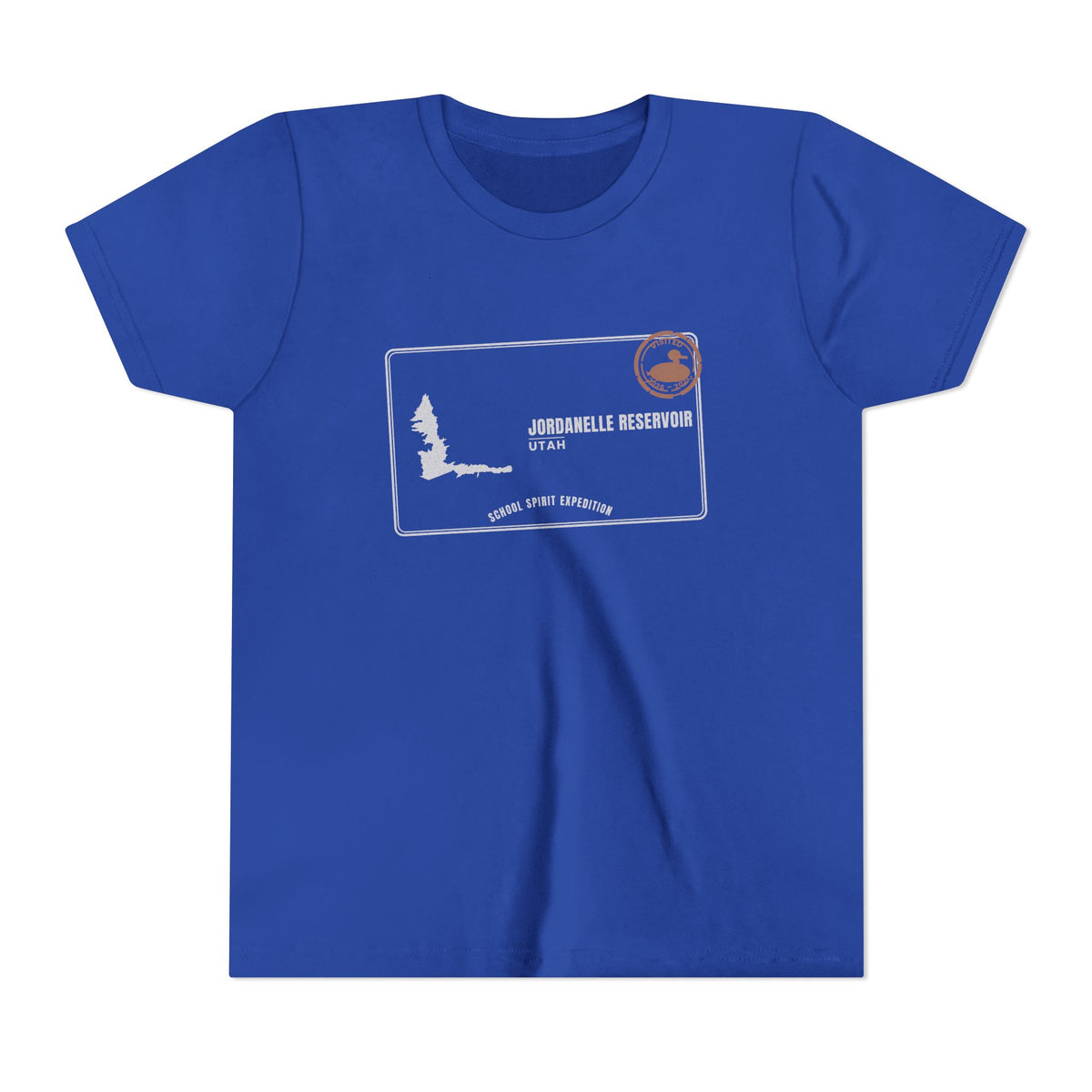 Jordanelle Reservoir Kids Tee — Jordanelle Reservoir Field Trip Youth Short Sleeve Shirt